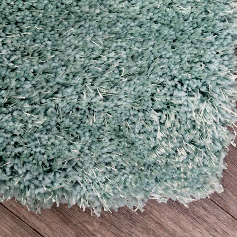 Whisper Shaggy Rugs in Duck Egg by Rugstyle