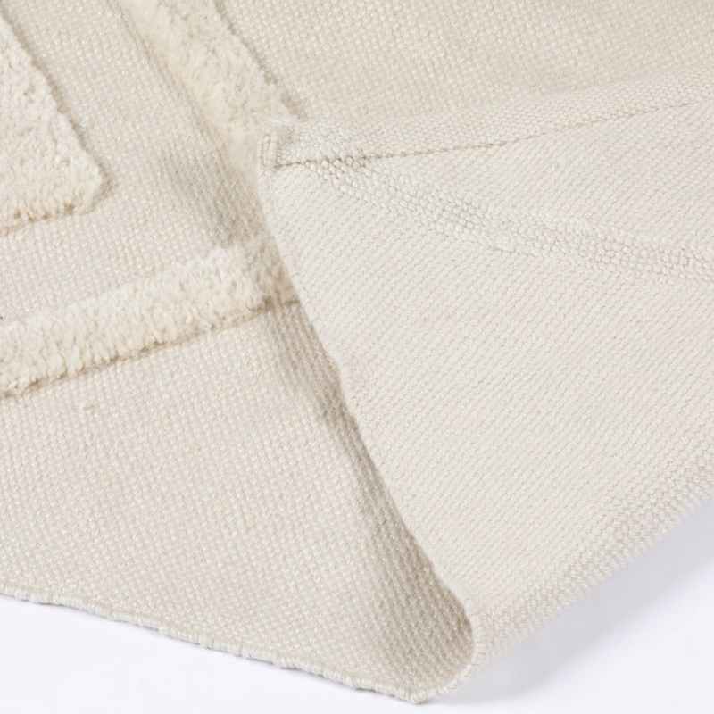Windsor Indoor Outdoor Diamond Rugs in Cream White