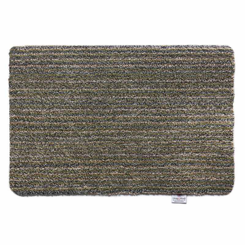 Hug Rug Plain Candy Washable Doormat in Sage Green
