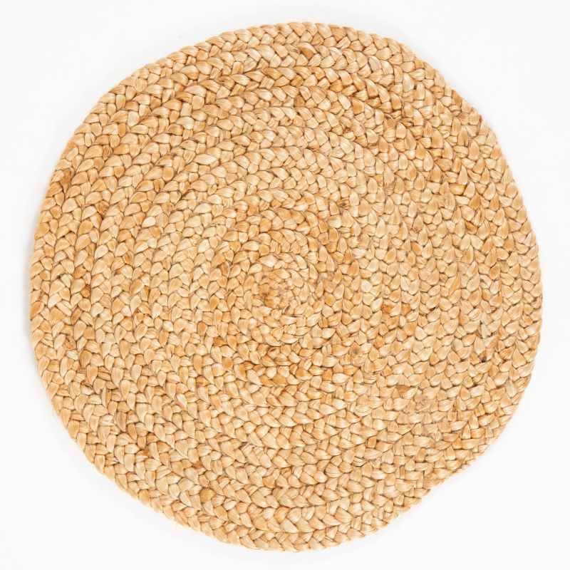 Heaton Circular Round Jute Rugs in Naturelle
