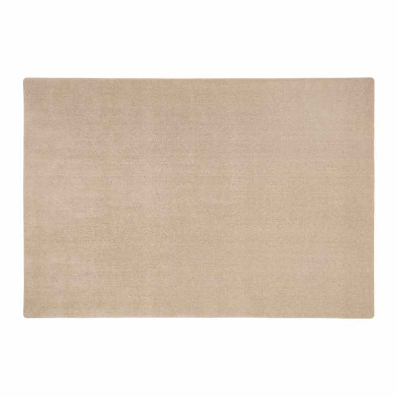 Hug Rug Sense Plain Modern Washable Luxury Rug in Beige