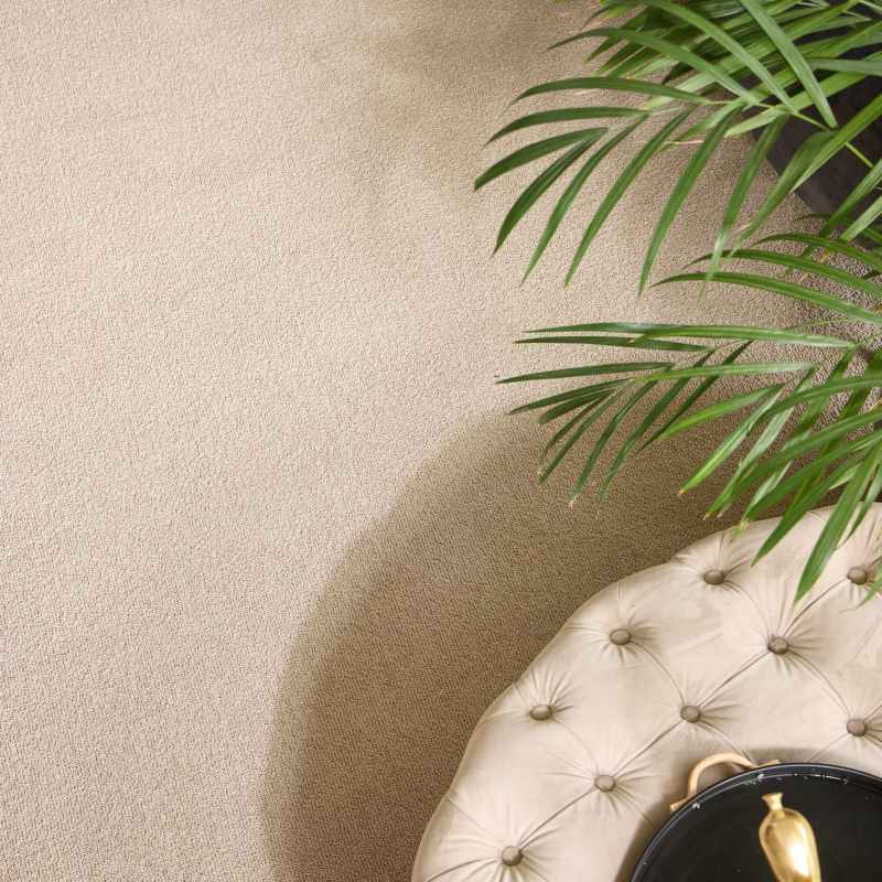 Hug Rug Sense Plain Modern Washable Luxury Runner Rug in Beige