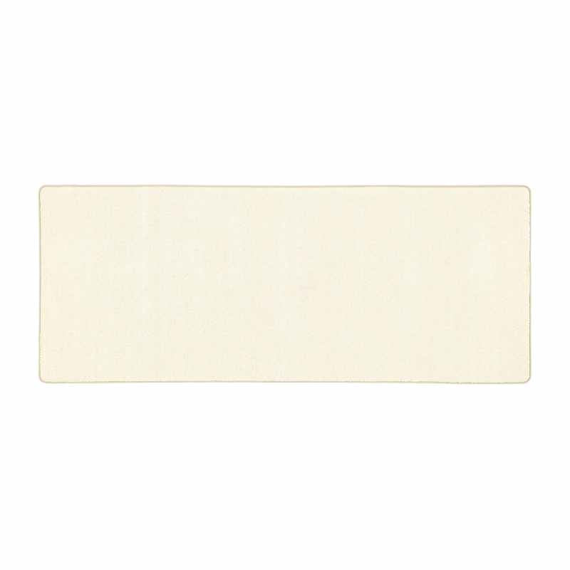 Hug Rug Sense Plain Modern Washable Luxury Runner Rug in Pumice Stone