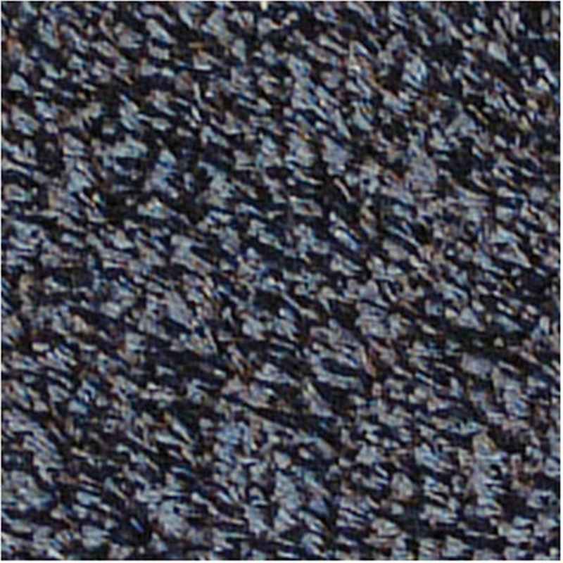 Latex Anti Slip Washable Plain Doormat in Grey
