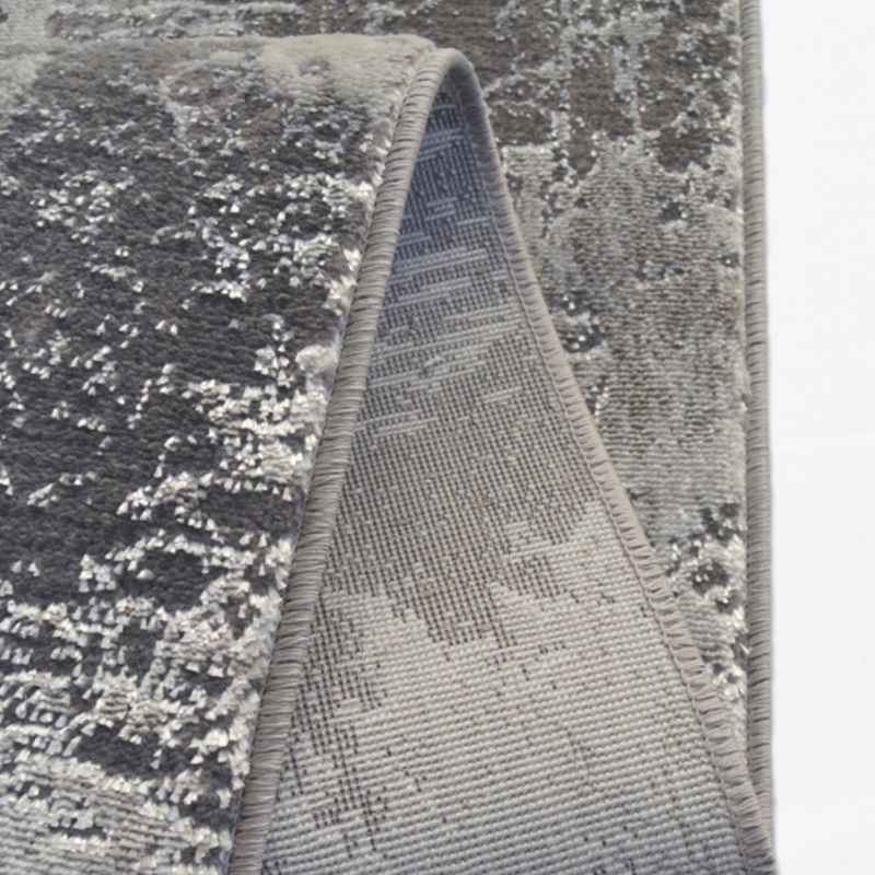 Avery Marble Modern Abstract Rugs in Grey