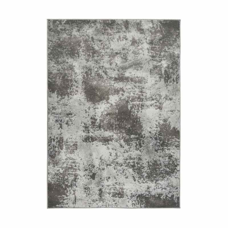 Avery Marble Modern Abstract Rugs in Grey