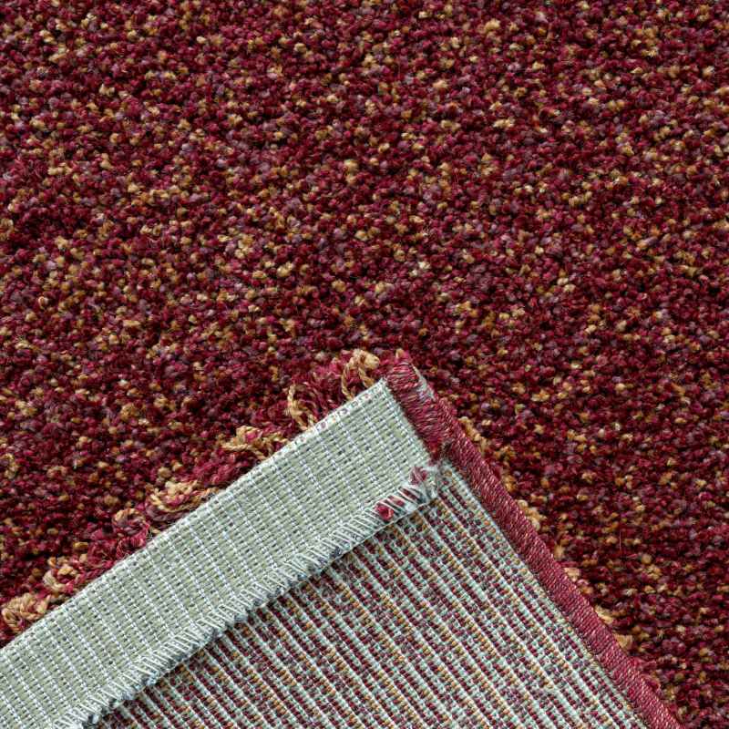 Mehari 23600 1919 Wilton Shaggy Plain Rug in Pink
