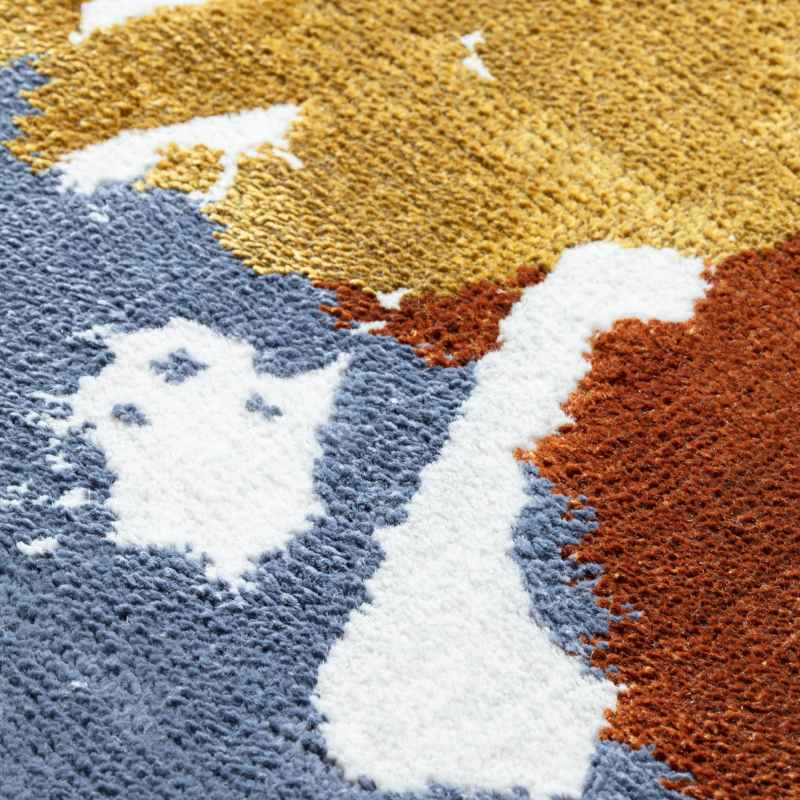 Moda 47128 GC990 Wilton Abstract Rugs in Multi