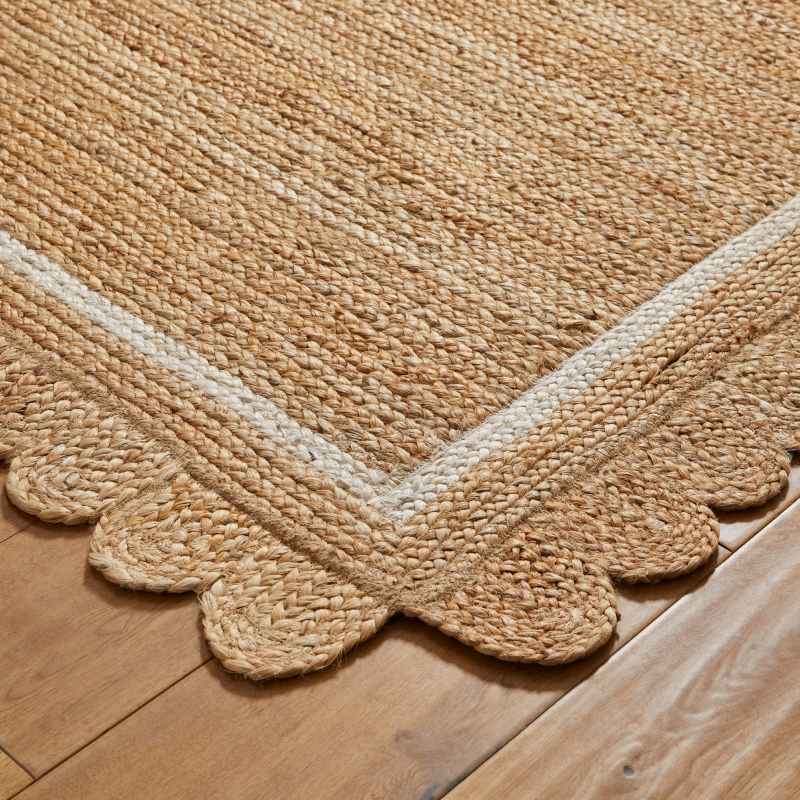 Naturals Border Jute & Cotton Flatweave Rug