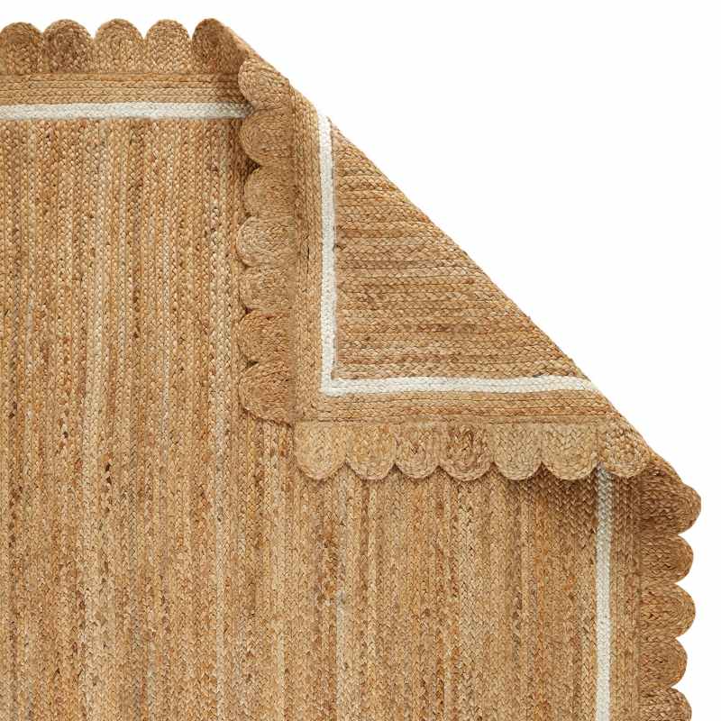 Naturals Border Jute & Cotton Flatweave Rug
