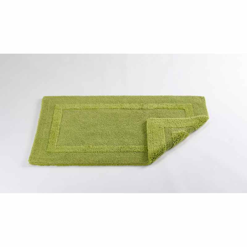 Reversible Bath Mat 165 by Designer Abyss & Habidecor in Apple Green