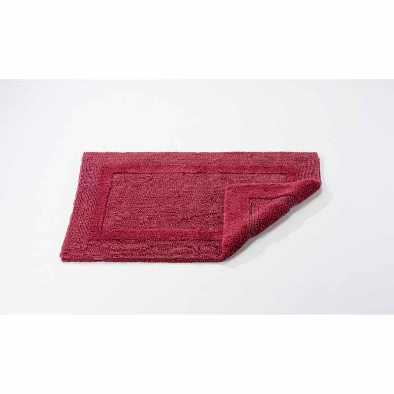 Reversible Bath Mat 578 by Designer Abyss & Habidecor in Canyon Red