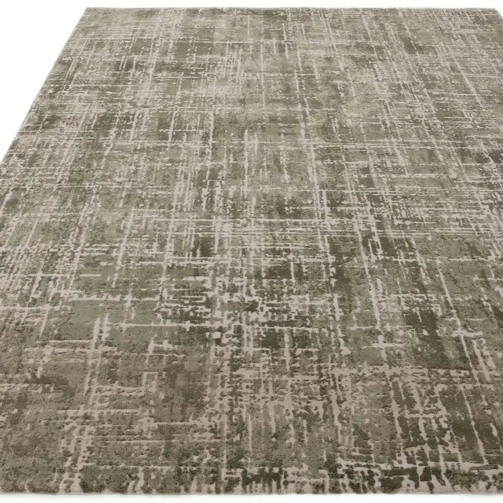 Asiatic kuza abstract green Green Living Room Rug.