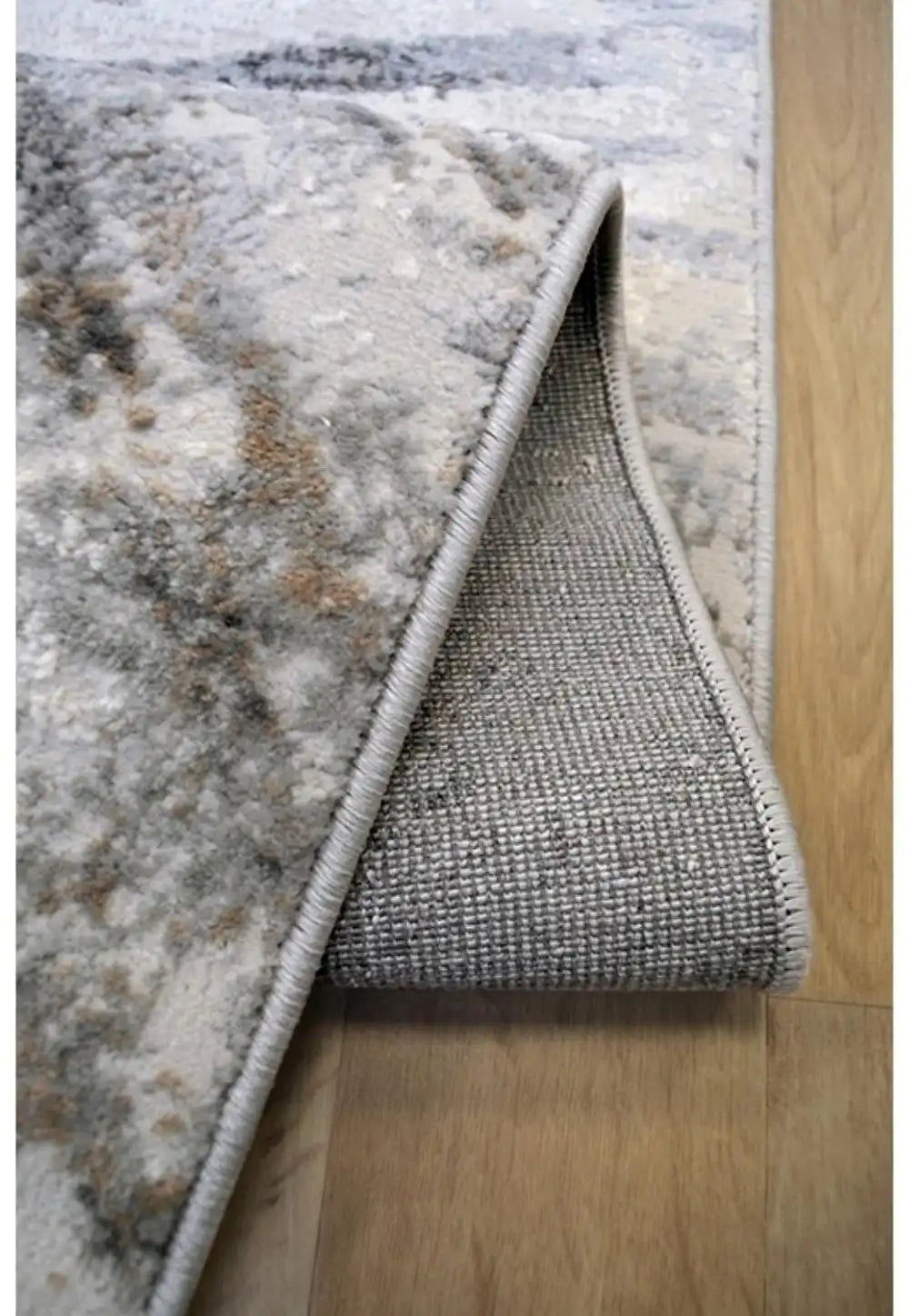 Abstract Melrose BURST GREY Rug RS