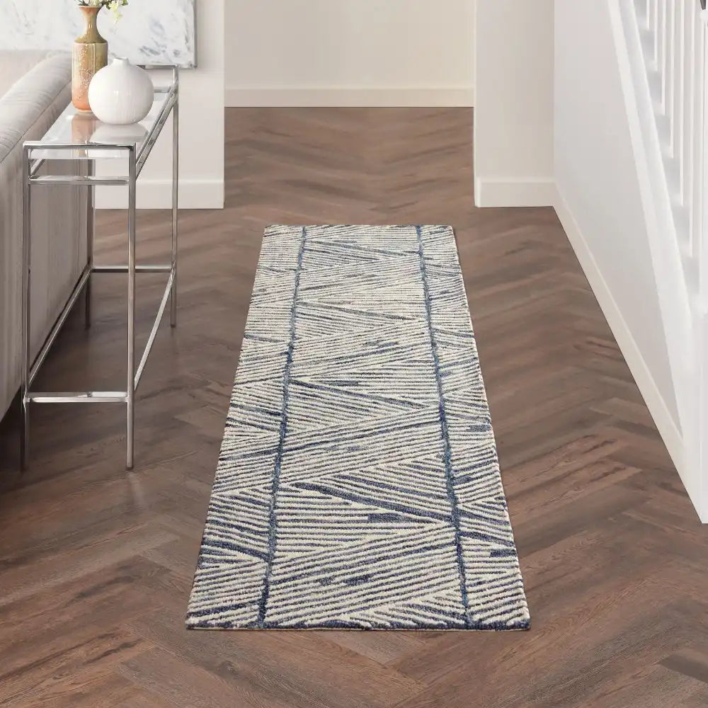 Colorado CLR01 White Blue Rug RS