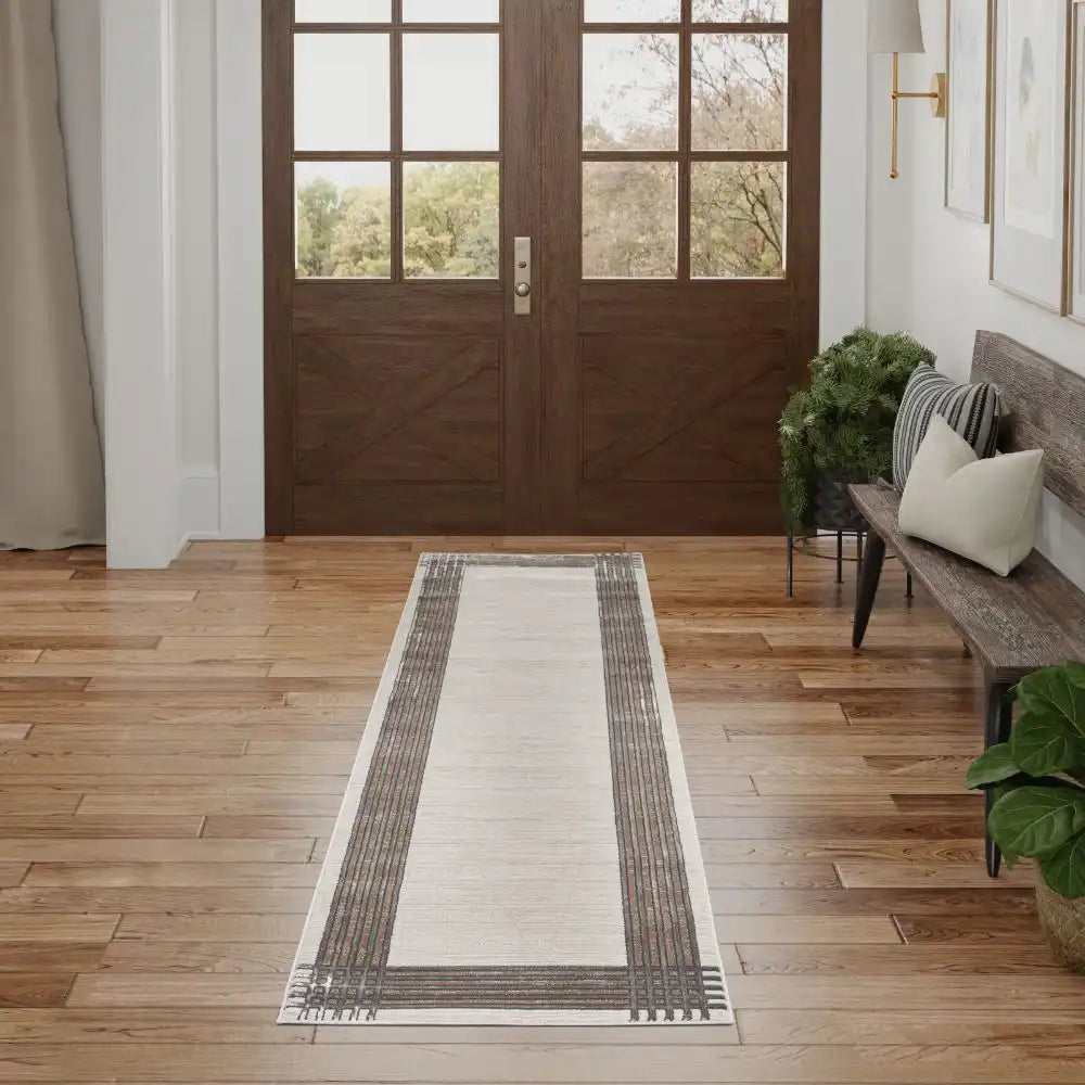 Desire Nourison DSR01 IVORY SILVER Rug RS