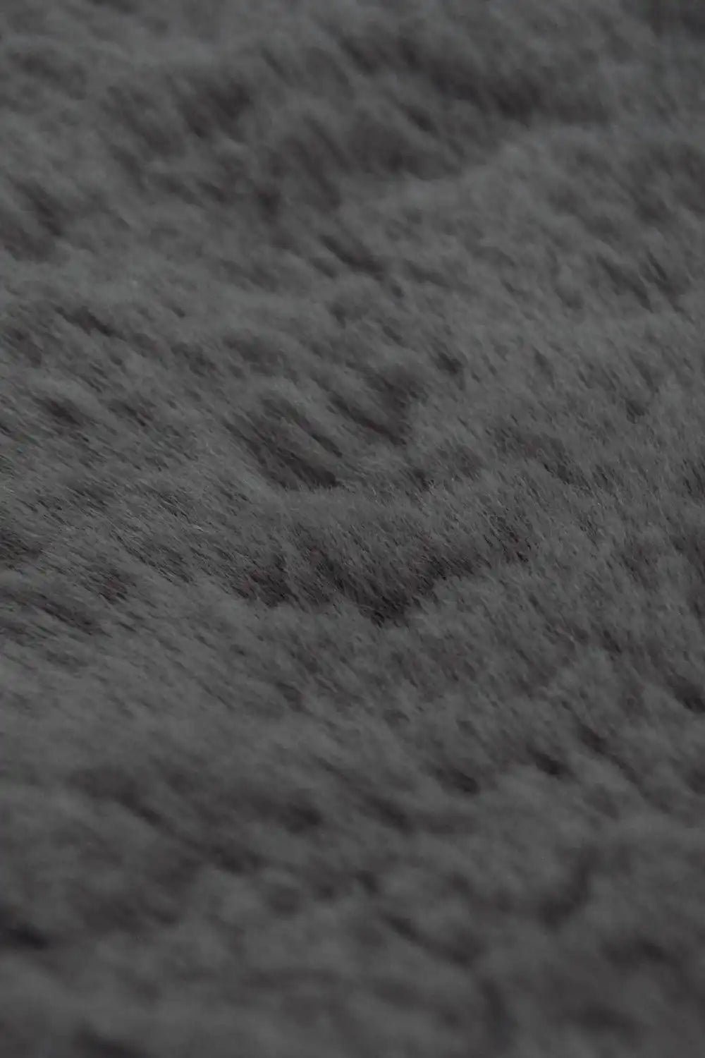 Luxury Faux Fur Melrose Grey Rug RS