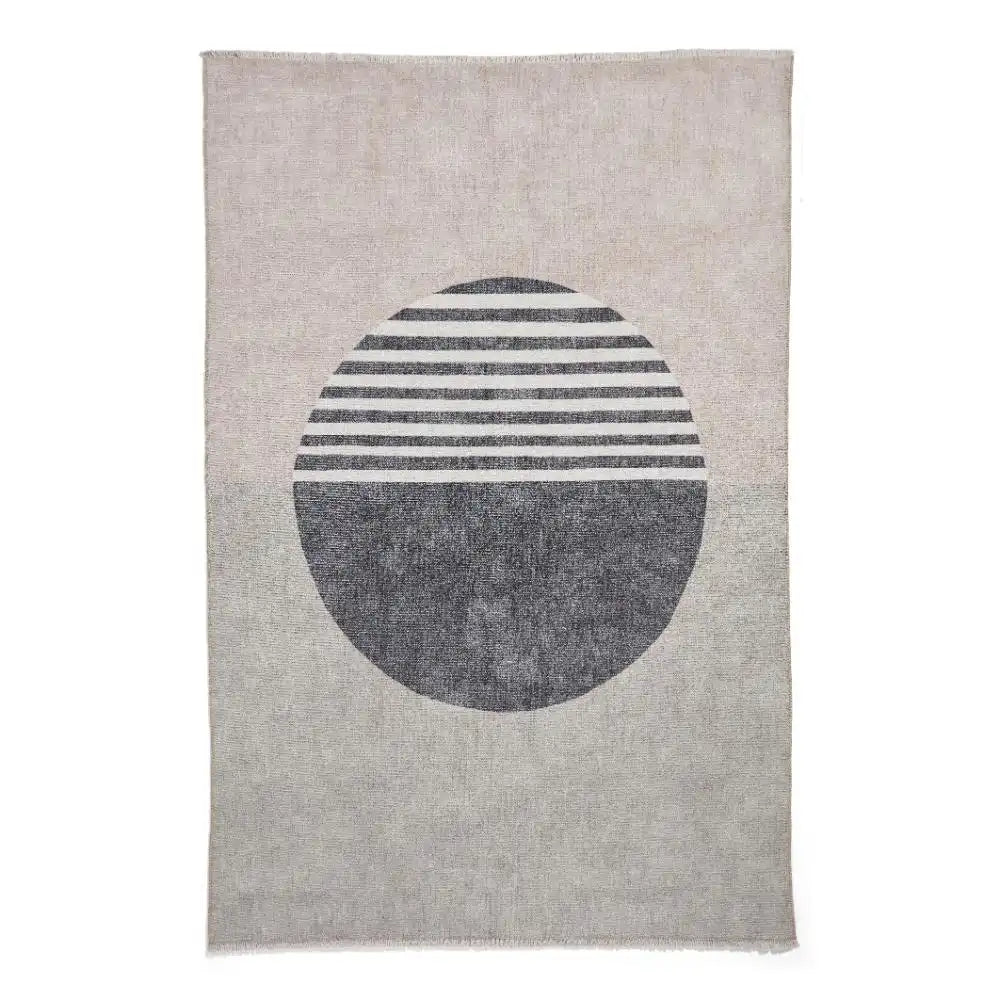 Whisper Think Washable H1067 Beige Green Rug RS