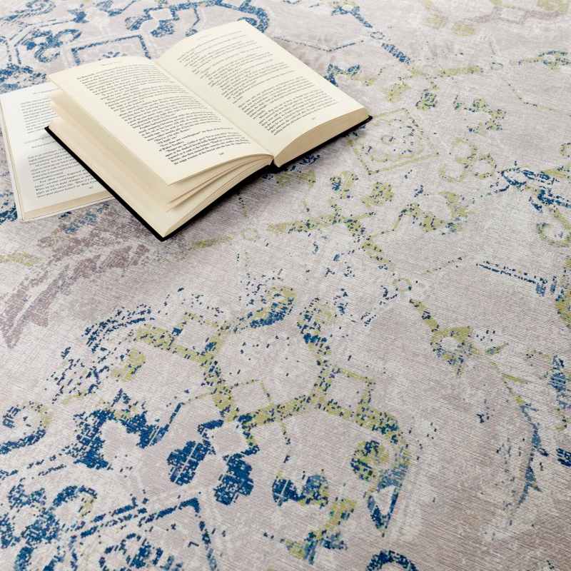 Origins Washable Florence Traditional Runner Rug in Multi
