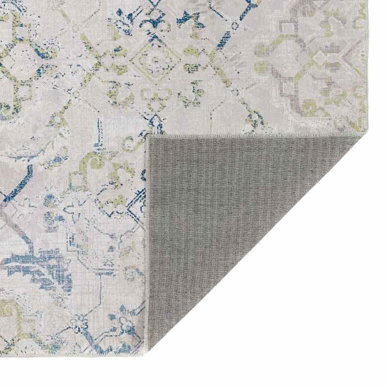 Origins Washable Florence Traditional Runner Rug in Multi