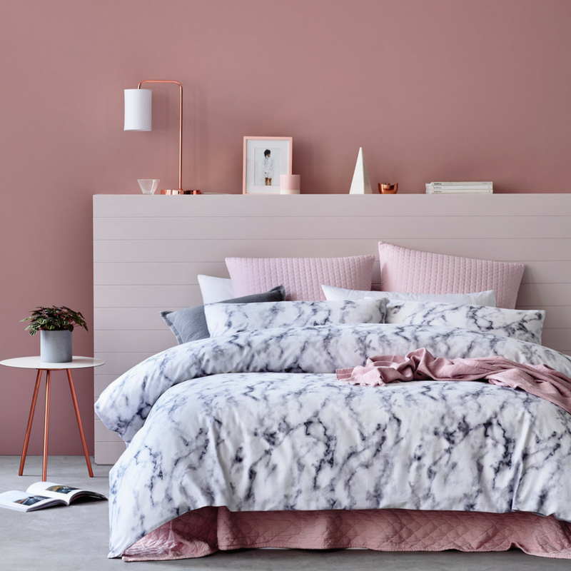 Home Inspiration Decorating with Blush  Pink 