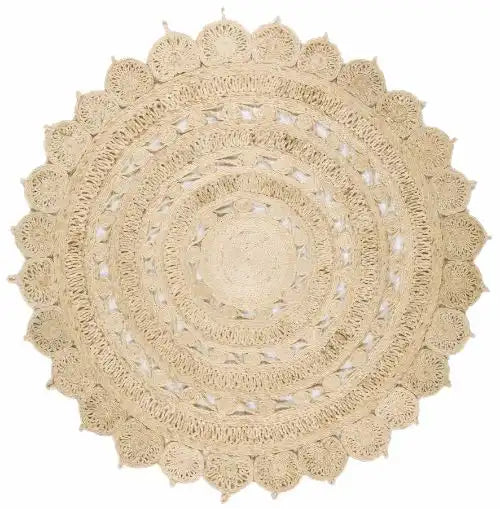 Asiatic zira 002 light natural Beige Living Room  Rug.