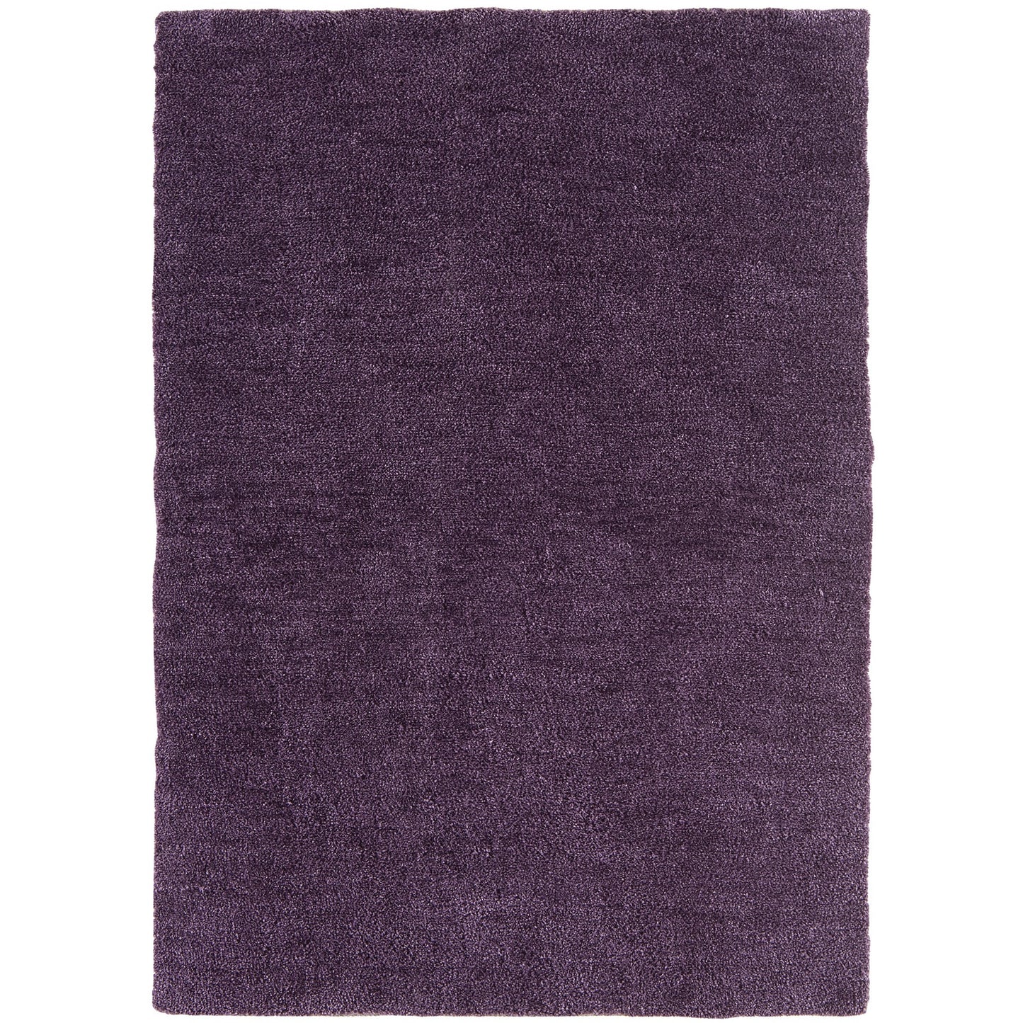 Tula Plain Rugs in Grape
