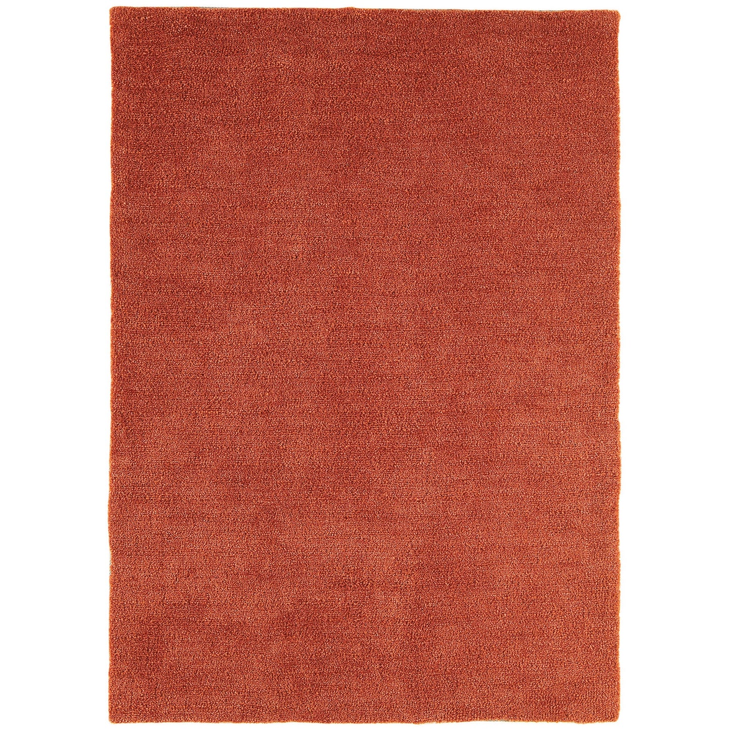 Tula Plain Rugs in Rust