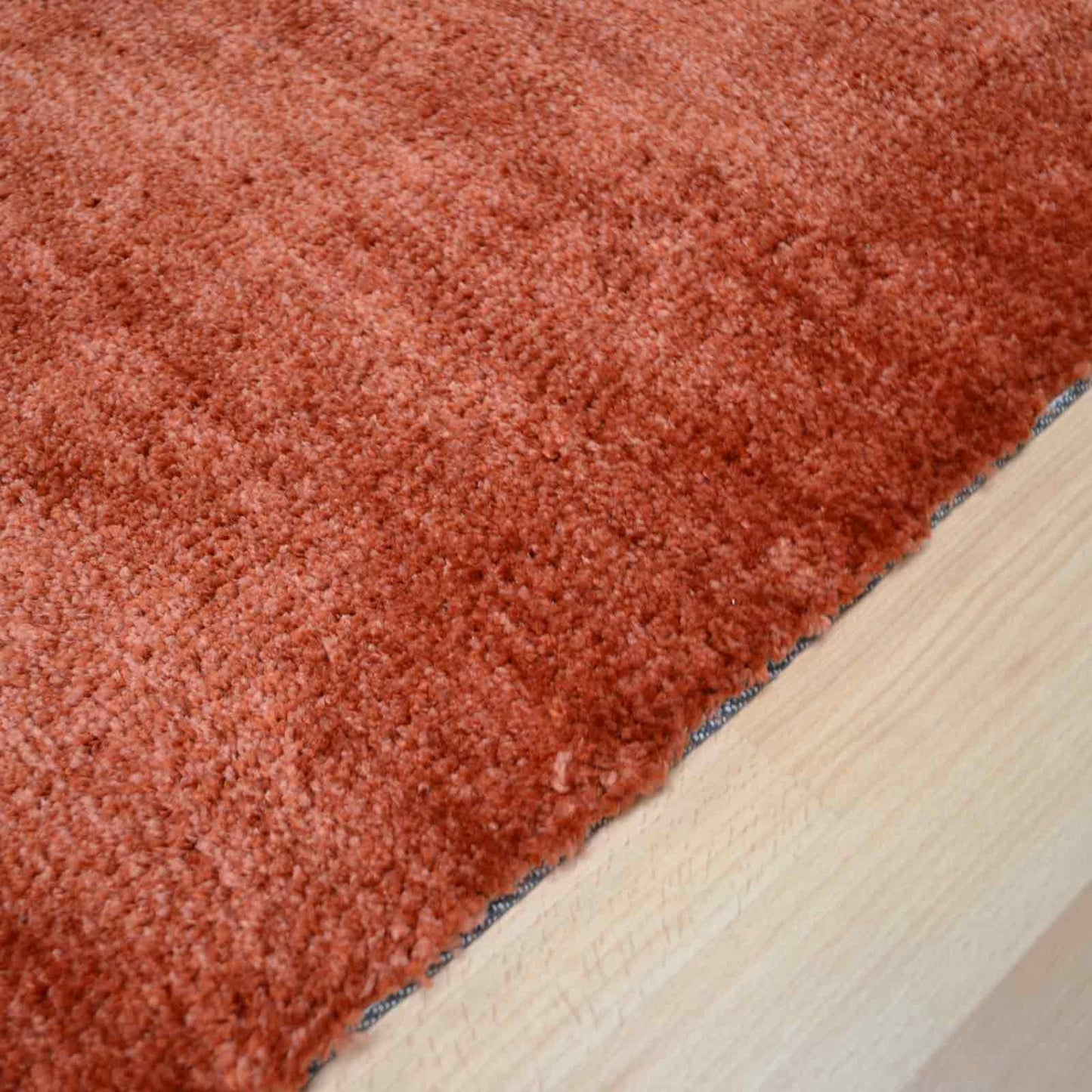 Tula Plain Rugs in Rust