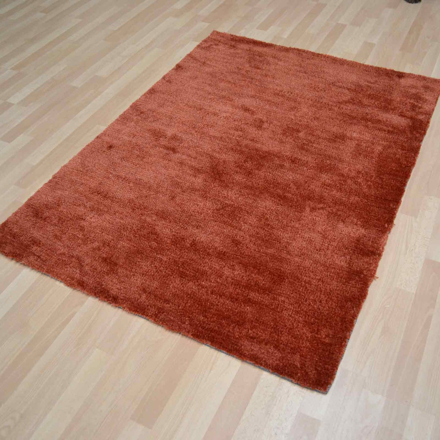 Tula Plain Rugs in Rust