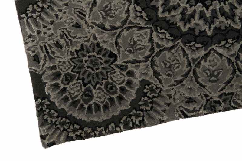 Nourison 2000 Rugs 2335 In Black Grey