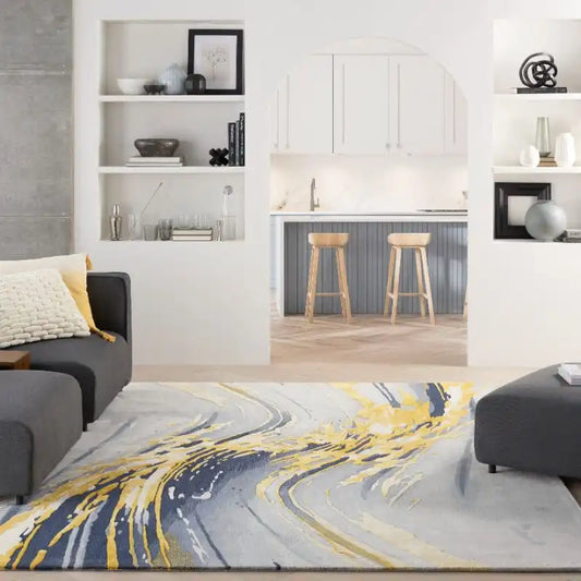 Prismatic PRS24 Grey Gold Rug RS