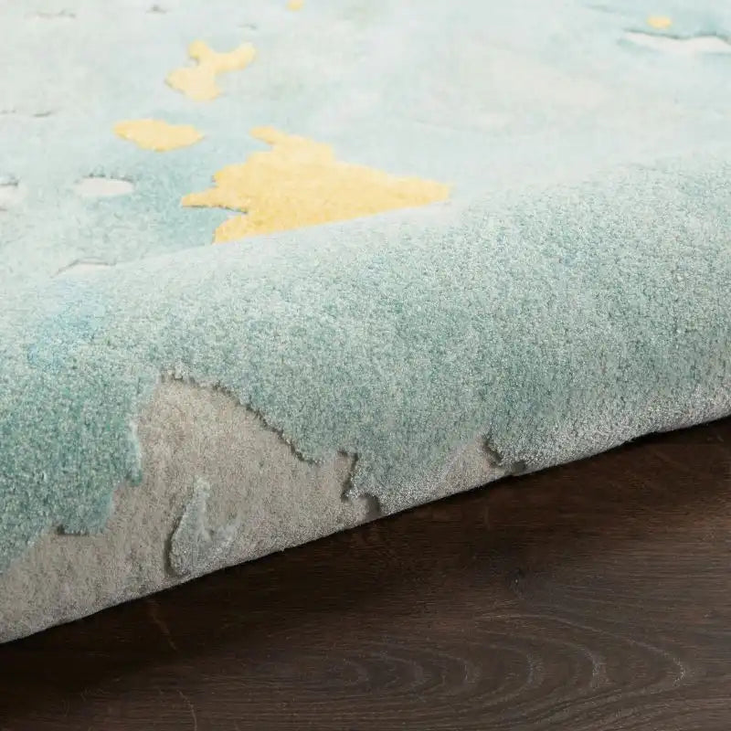 Prismatic PRS26 Seafoam Gold Rug RS