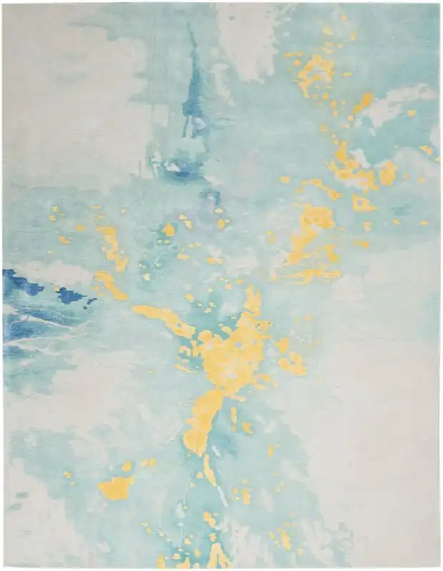 Prismatic PRS26 Seafoam Gold Rug RS