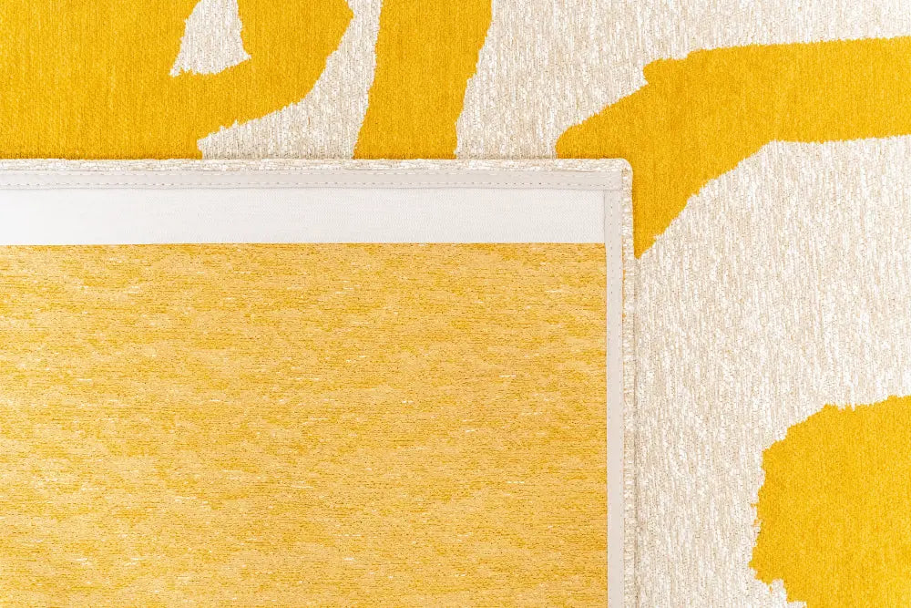 RIBBON PURE YELLOW 2084 Washable and Indoor/Outdoor