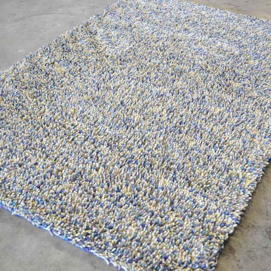 Brink and Campman Rocks Shaggy Wool Rugs 70512 Ivory Lilac