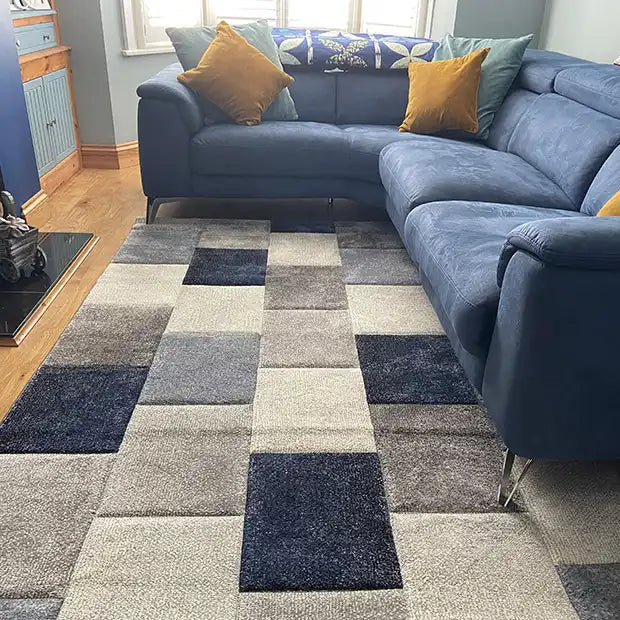 Brooklyn 21830 Grey Blue Rug RS