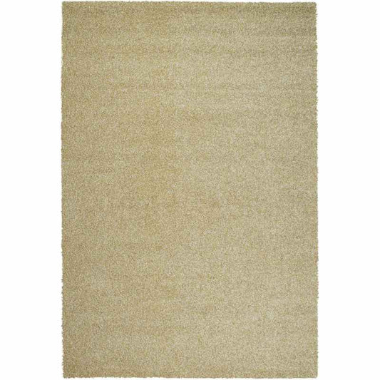 Mehari 23001 8656 Plain Shaggy Rugs in Gold Multi