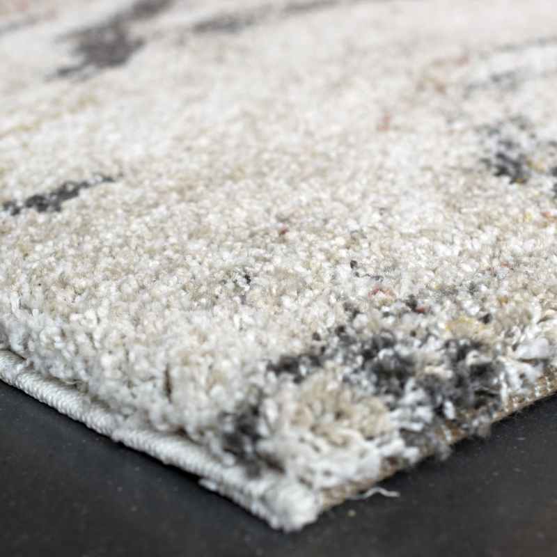 Mehari Mottled Swirl Rugs 23288 6616 in Beige
