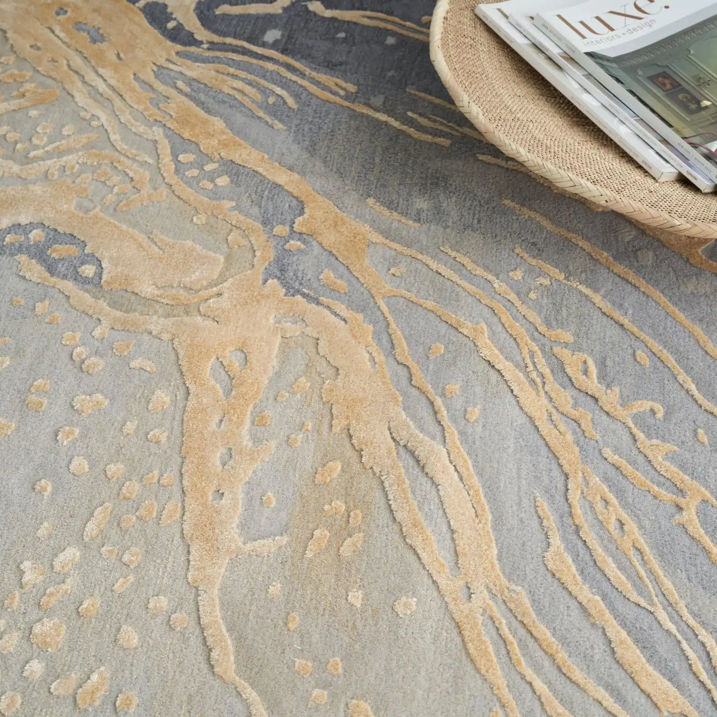 Prismatic PRS28 Grey Gold Rug RS