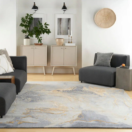 Prismatic PRS28 Grey Gold Rug RS