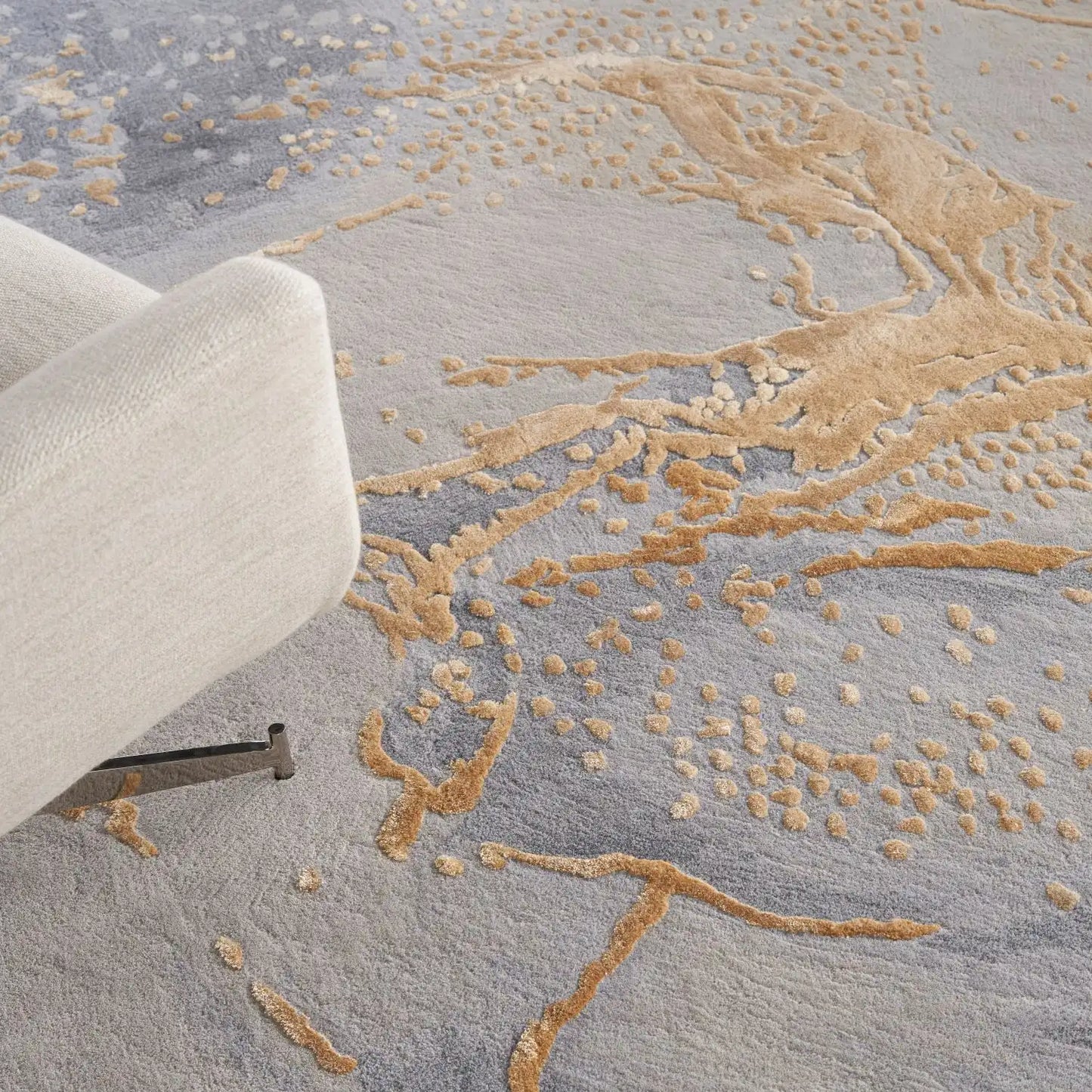 Prismatic PRS28 Grey Gold Rug RS