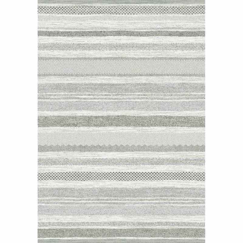 Nomad Boho Striped Rugs 26003 6262 in Beige