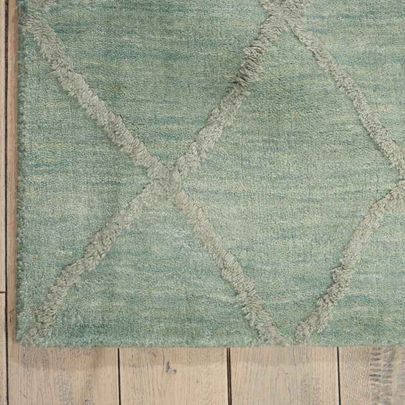 Lunette Rugs LNT01 in Aqua