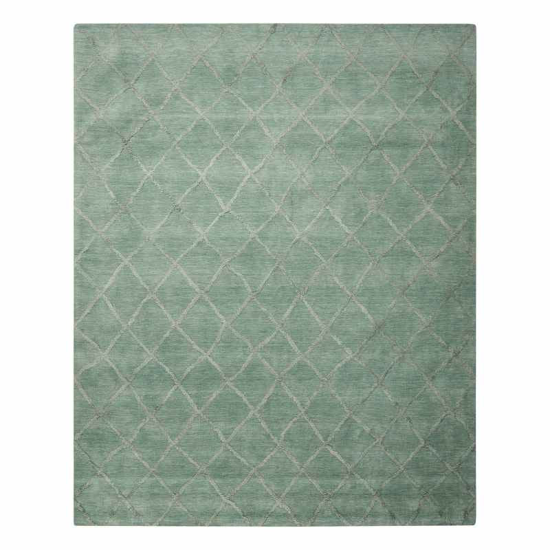 Lunette Rugs LNT01 in Aqua