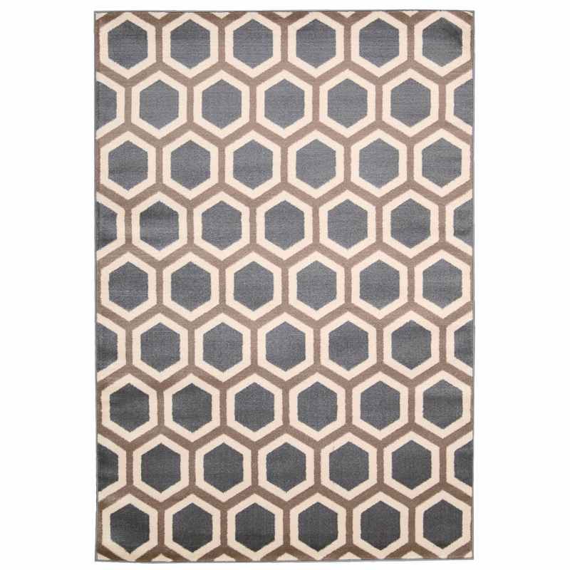 Nova Rugs NO105 in Grey