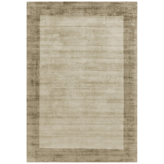 Blade Border Rugs in Smoke Putty
