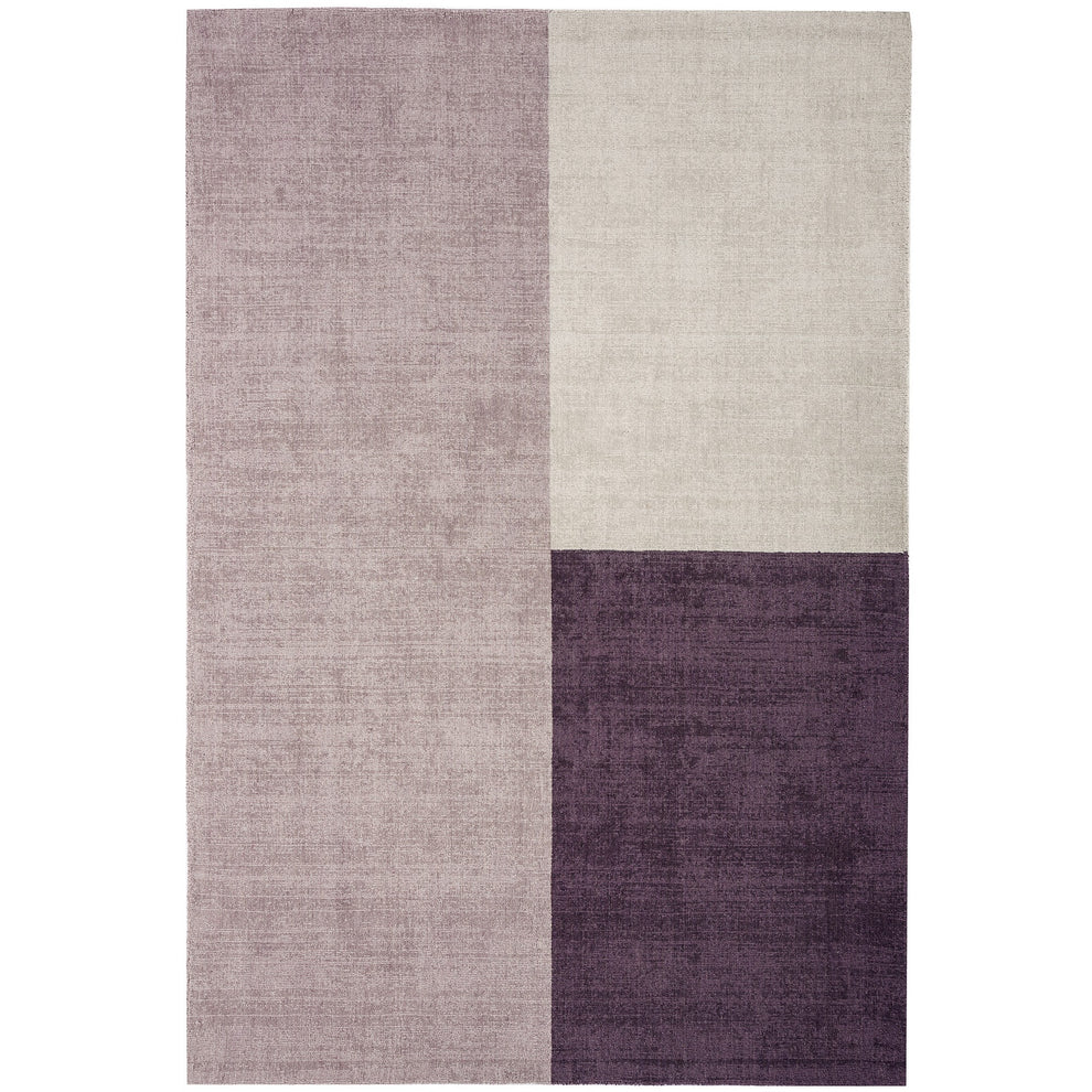 Blox Modern Geometric Wool Rugs in Heather Pink – The Rug Seller
