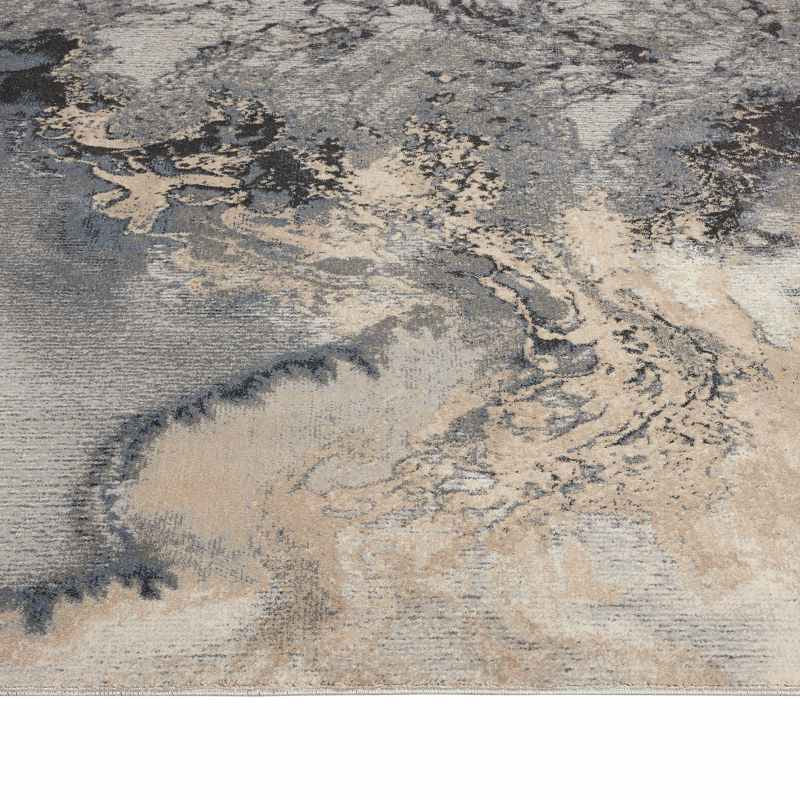 Maxell Modern Abstract Rugs MAE08 by Nourison in Grey