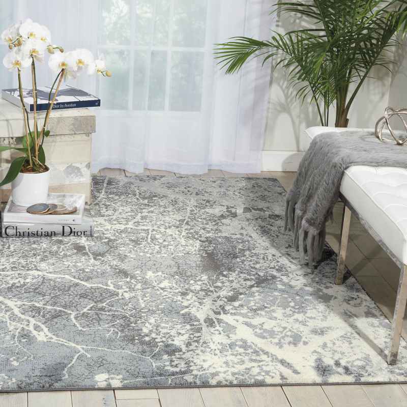 Maxell Rugs MAE11 by Nourison in Grey